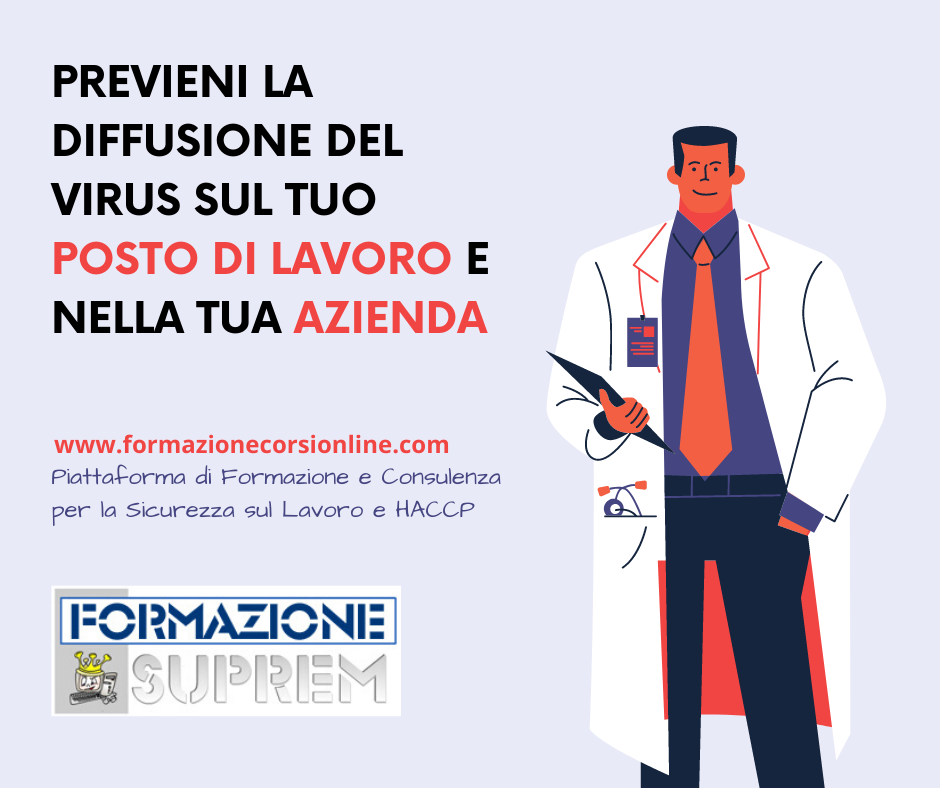 Formazione specifica COVID-19: Una tua responsabilità!